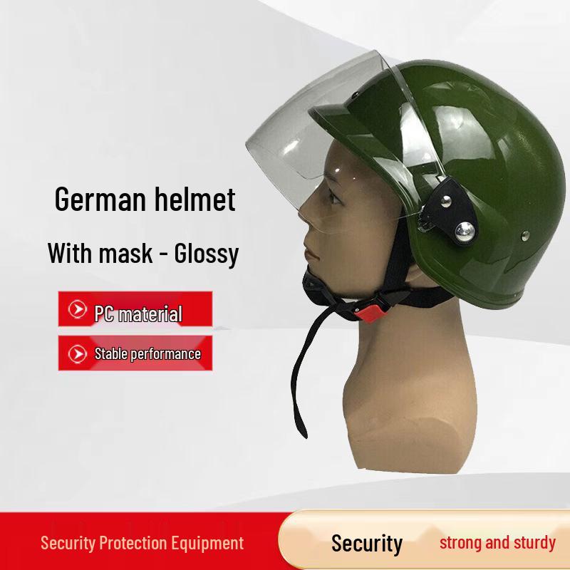 Chiqi German Style Anti-Riot Helmet with Face Shield
Chiqi German Style Anti-Riot Helmet with Face Shield