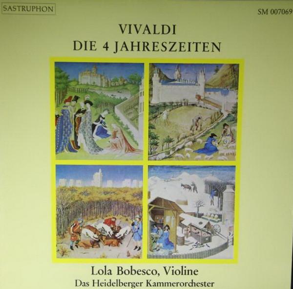 LP Record ANTONIO VIVALDI LOLA BOBESCU HEI Die 4 Jahreszeiten SM007069 Sastruphon 1987 Germany Classical Used
LP Record ANTONIO VIVALDI LOLA BOBESCU HEI Die 4 Jahreszeiten SM007069 Sastruphon 1987 Germany Classical Used