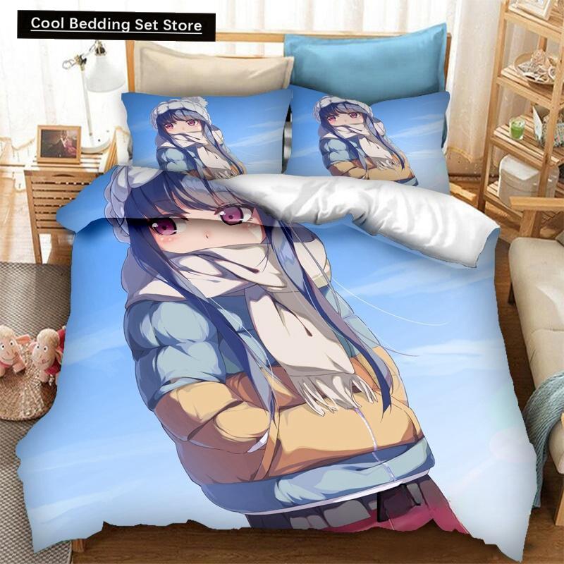 Новый 3D Принт Аниме Yuru Camp Постельное Белье Пододеяльники Наволочки 2/3 Предмета Одеяло Постельные Комплекты Постельные Принадлежности Кровать Дом Текстиль EU single(135x200cm)
Новый 3D Принт Аниме Yuru Camp Постельное Белье Пододеяльники Наволочки 2/3 Предмета Одеяло Постельные Комплекты Постельные Принадлежности Кровать Дом Текстиль EU single(135x200cm)