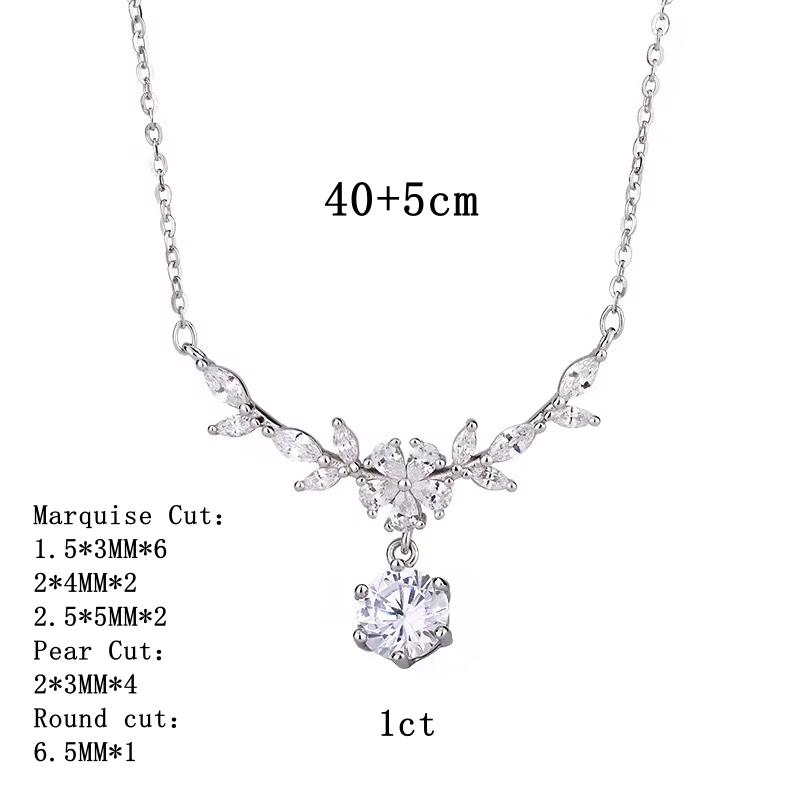 Halaile 1CT D Color Moissanite S925 Sterling Silver Cassia Twig Necklace Trendy Neck Chain Fine Jewelry Women Wedding Gift 40-45cm&all zircon серебряный
Halaile 1CT D Color Moissanite S925 Sterling Silver Cassia Twig Necklace Trendy Neck Chain Fine Jewelry Women Wedding Gift 40-45cm&all zircon серебряный