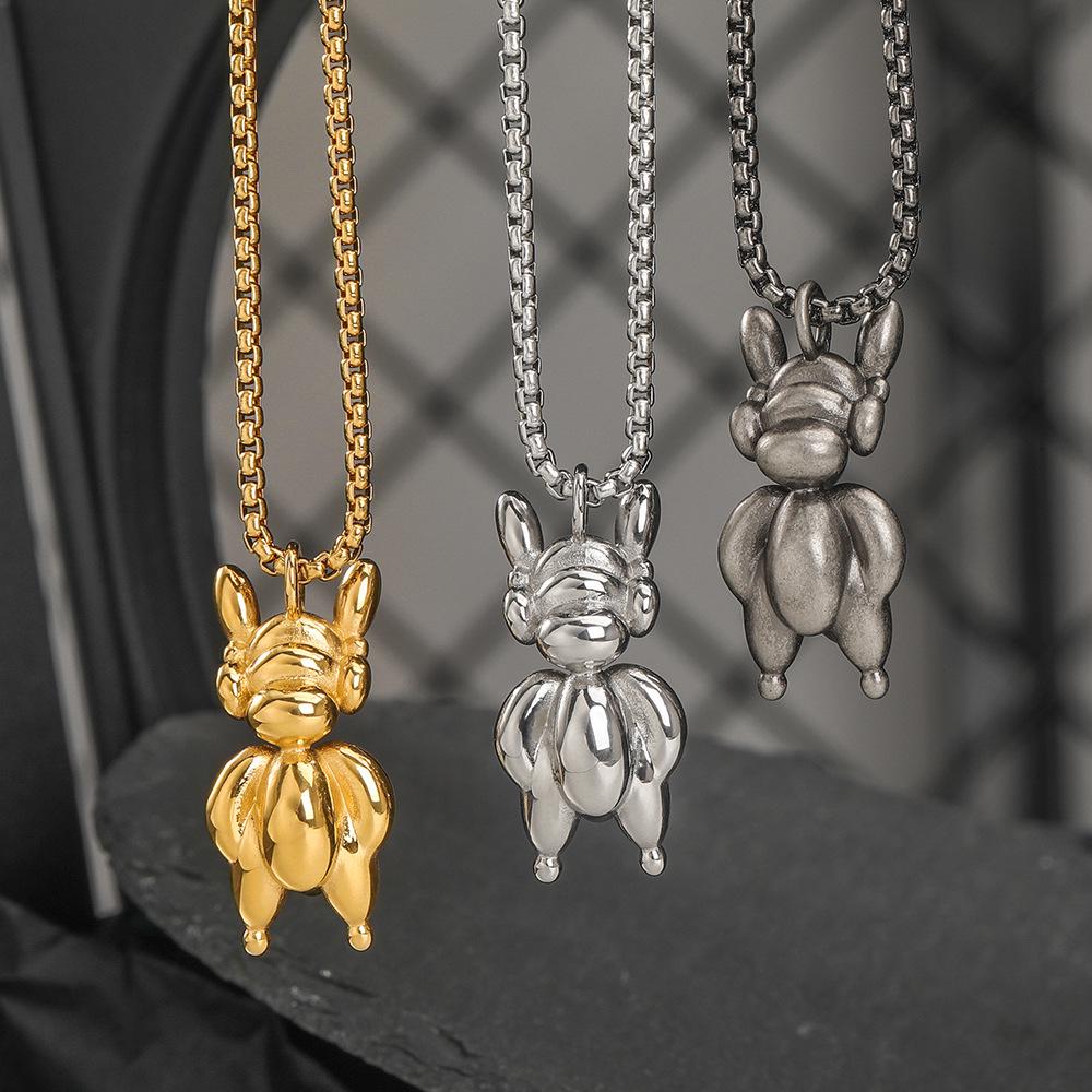 Twelve Zodiac Dragon Titanium Steel Necklace - European & American Original Design
Twelve Zodiac Dragon Titanium Steel Necklace - European & American Original Design