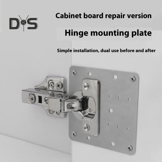 6Pcs Cabinet Hinge Repair Plate Kit Rust-Resistant Large Hinge Repair Board Door Hinge Repair Kit Plate with Mounting Screws 6pcs
6Pcs Cabinet Hinge Repair Plate Kit Rust-Resistant Large Hinge Repair Board Door Hinge Repair Kit Plate with Mounting Screws 6pcs