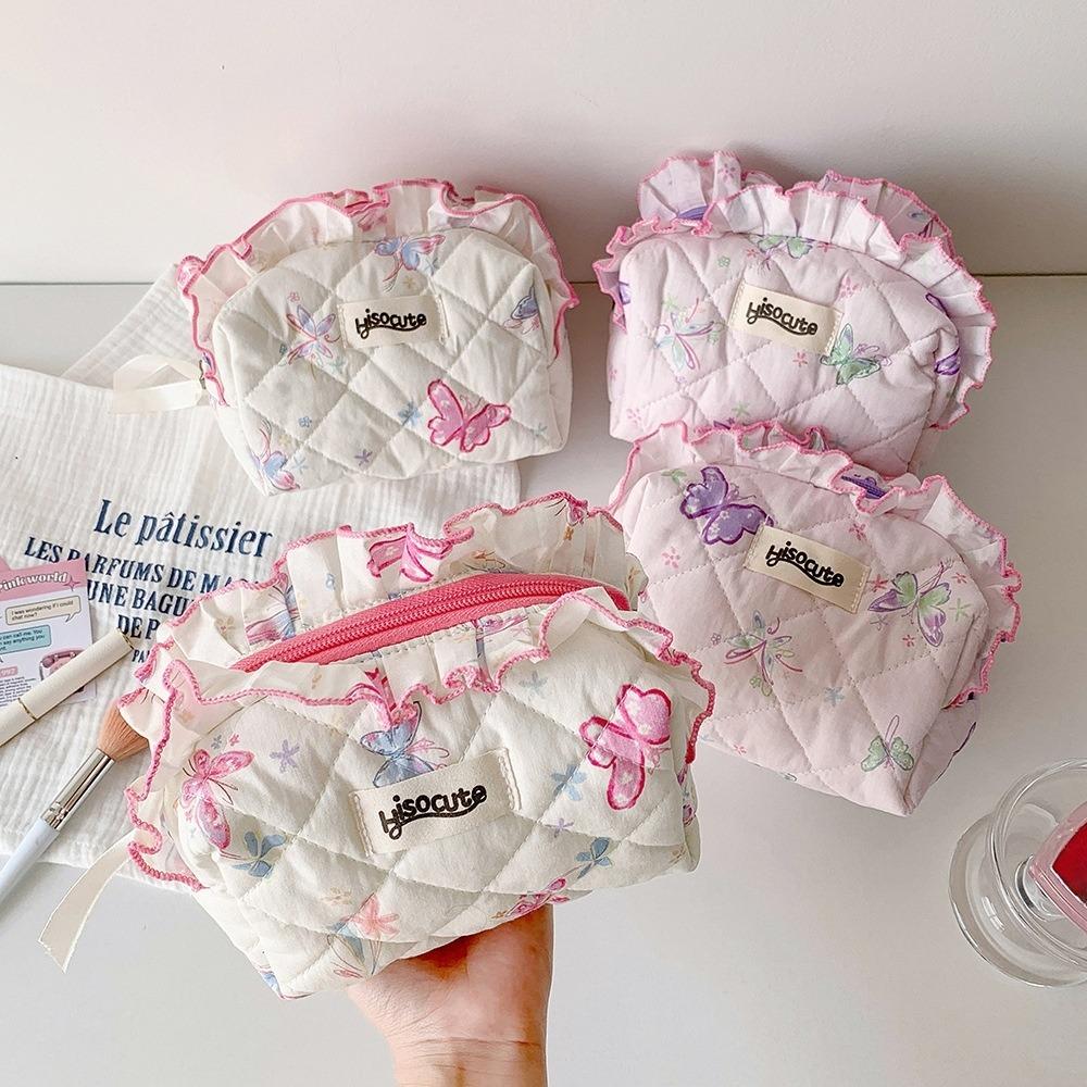 Flower Butterfly Korean Cosmetic Bag Large Capacity Storage Pouch Stationery Bag Stationery Holder StyleC-Rectangle
Flower Butterfly Korean Cosmetic Bag Large Capacity Storage Pouch Stationery Bag Stationery Holder StyleC-Rectangle