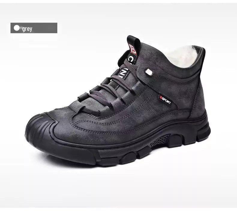 Men s Trendy Velvet-Lined Casual Snow Boots for Outdoor Hiking 43 сірий колір
Men s Trendy Velvet-Lined Casual Snow Boots for Outdoor Hiking 43 сірий колір