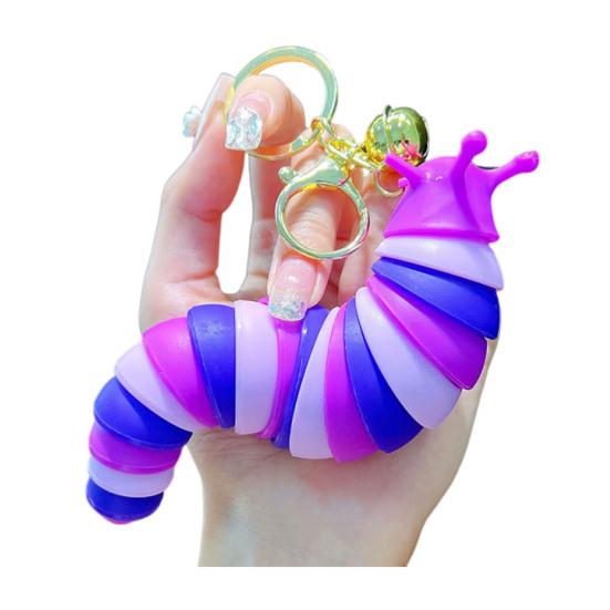 Keychain Pendant Stress Relief Squeeze Toy 3D Slug Fidget Spinner Anxiety Reduction Flexible Sensory Key Chain
Keychain Pendant Stress Relief Squeeze Toy 3D Slug Fidget Spinner Anxiety Reduction Flexible Sensory Key Chain