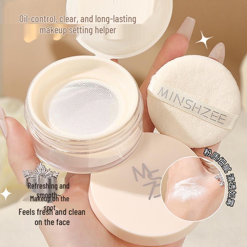 Mingxi Zhi Oil Control Setting Powder: Long-Lasting, Waterproof, Sweatproof, Skin-Friendly, Non-Cakey Blurring Honey Powder. 8g
Mingxi Zhi Oil Control Setting Powder: Long-Lasting, Waterproof, Sweatproof, Skin-Friendly, Non-Cakey Blurring Honey Powder. 8g