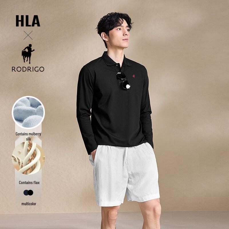 HLA Men s Rodrigo Co-branded Long Sleeve Polo Shirt XL
HLA Men s Rodrigo Co-branded Long Sleeve Polo Shirt XL