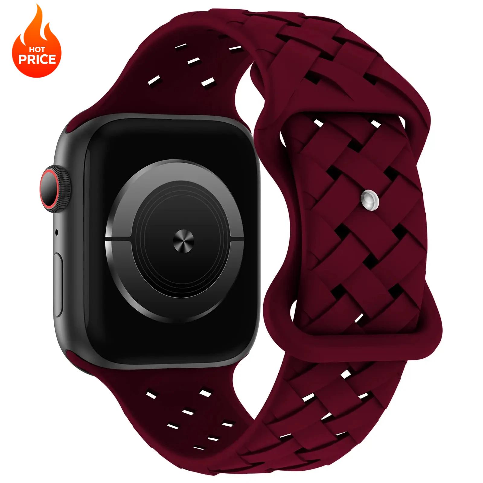 Спортивний плетений силіконовий ремінець для Apple Watch Band 44мм 40мм 45мм 49мм 46мм Дихаючий браслет iwatch серії 10 9 7 8 se ultra 2 38 40 41mm S10-42mm
Спортивний плетений силіконовий ремінець для Apple Watch Band 44мм 40мм 45мм 49мм 46мм Дихаючий браслет iwatch серії 10 9 7 8 se ultra 2 38 40 41mm S10-42mm