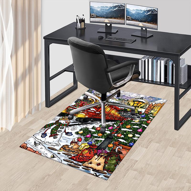 Christmas Express Chair Mat - Anime Cartoon Design, Non-Slip Carpet for Office, Home Decor, Living Room, Bedroom, Gaming Room & Dormitory Flooring.R01 60cm by 90cm
Christmas Express Chair Mat - Anime Cartoon Design, Non-Slip Carpet for Office, Home Decor, Living Room, Bedroom, Gaming Room & Dormitory Flooring.R01 60cm by 90cm