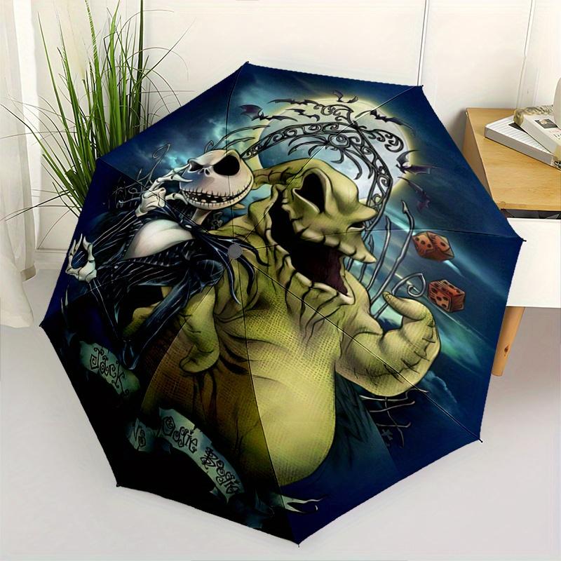 1pc Jack Boogie Pattern Beautiful Looking Automatic Folding Umbrella, 3 Folding, 8 Pole Frame Design, Durable and Suitable for Travel and Da
1pc Jack Boogie Pattern Beautiful Looking Automatic Folding Umbrella, 3 Folding, 8 Pole Frame Design, Durable and Suitable for Travel and Da