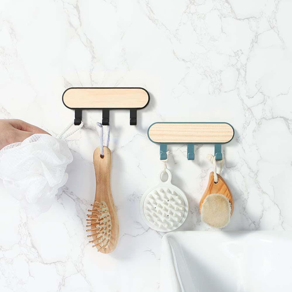 Bathroom Wood Wall Mounted Self Adhesive Clothes Towel Storage Rack Key Holder Wall Hook Hanger
Bathroom Wood Wall Mounted Self Adhesive Clothes Towel Storage Rack Key Holder Wall Hook Hanger