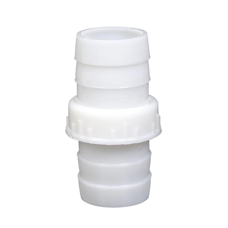 Белый пластиковый соединитель для шланга с резьбой 1 дюйм White Threaded Connector 1/2 Inch
Белый пластиковый соединитель для шланга с резьбой 1 дюйм White Threaded Connector 1/2 Inch