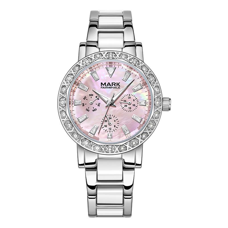 Mark Fairwhale Women s Pearl & Diamond Watch
Mark Fairwhale Women s Pearl & Diamond Watch