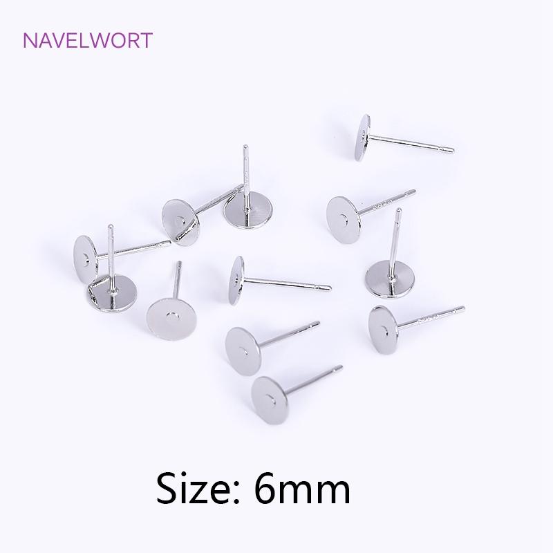 18K Gold Plated 6/8/10/12mm Round Post Earring,Brass Earring Studs Setting,Accessories For Earrings Jewelry Material Wholesale 50 pieces
18K Gold Plated 6/8/10/12mm Round Post Earring,Brass Earring Studs Setting,Accessories For Earrings Jewelry Material Wholesale 50 pieces