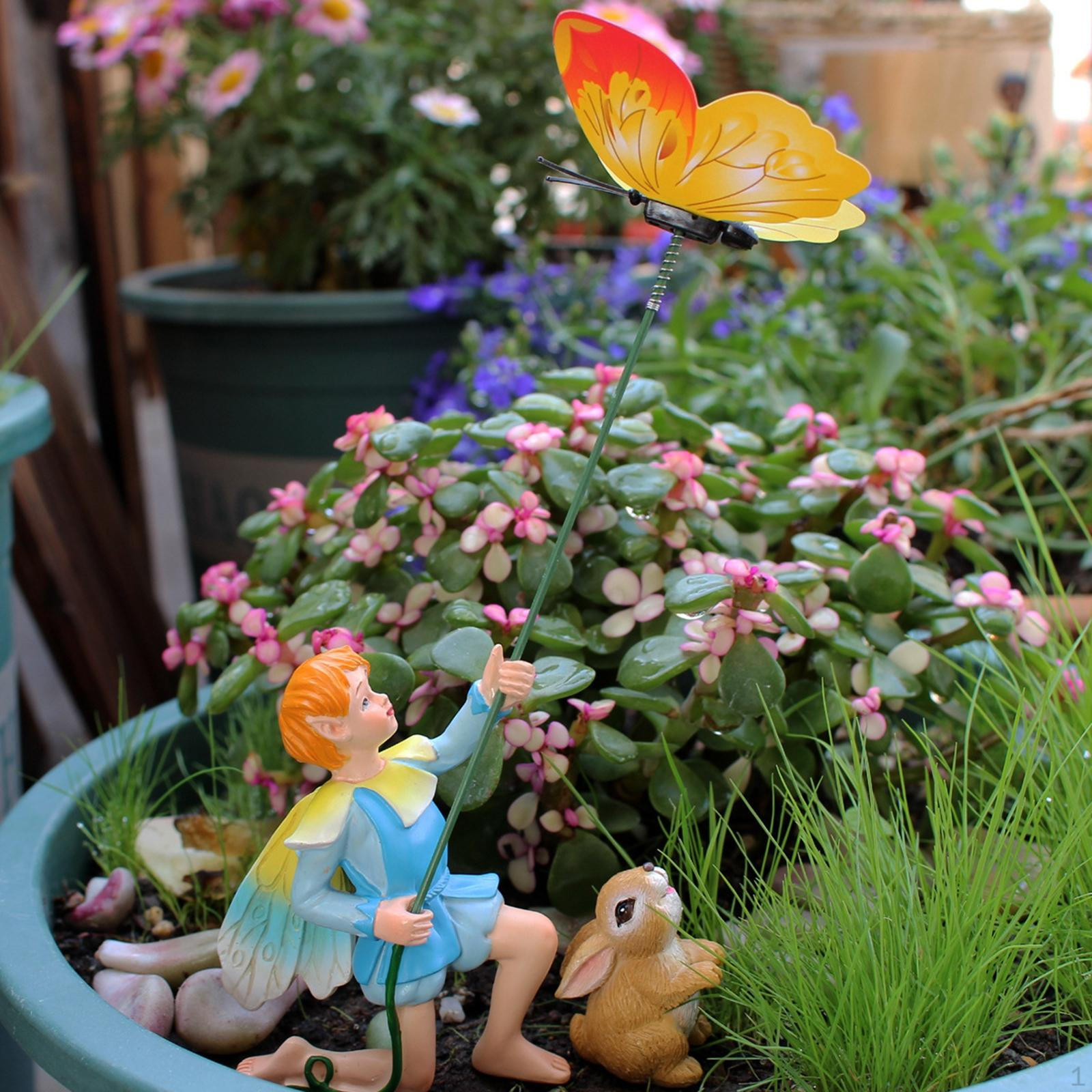 Fairy Garden Figurine Flower Sculpture,Landscaping DIY Decoration Resin Ornament for
Fairy Garden Figurine Flower Sculpture,Landscaping DIY Decoration Resin Ornament for