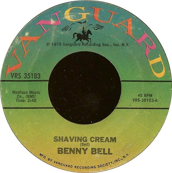 7-дюймовая пластинка BENNY BELL Shaving Cream VRS35183 Vanguard 1975 США Поп Б/у
7-дюймовая пластинка BENNY BELL Shaving Cream VRS35183 Vanguard 1975 США Поп Б/у