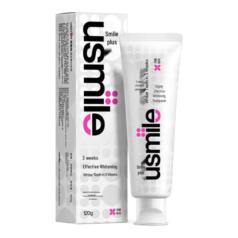 Usmile Fluoride Whitening Toothpaste
Usmile Fluoride Whitening Toothpaste