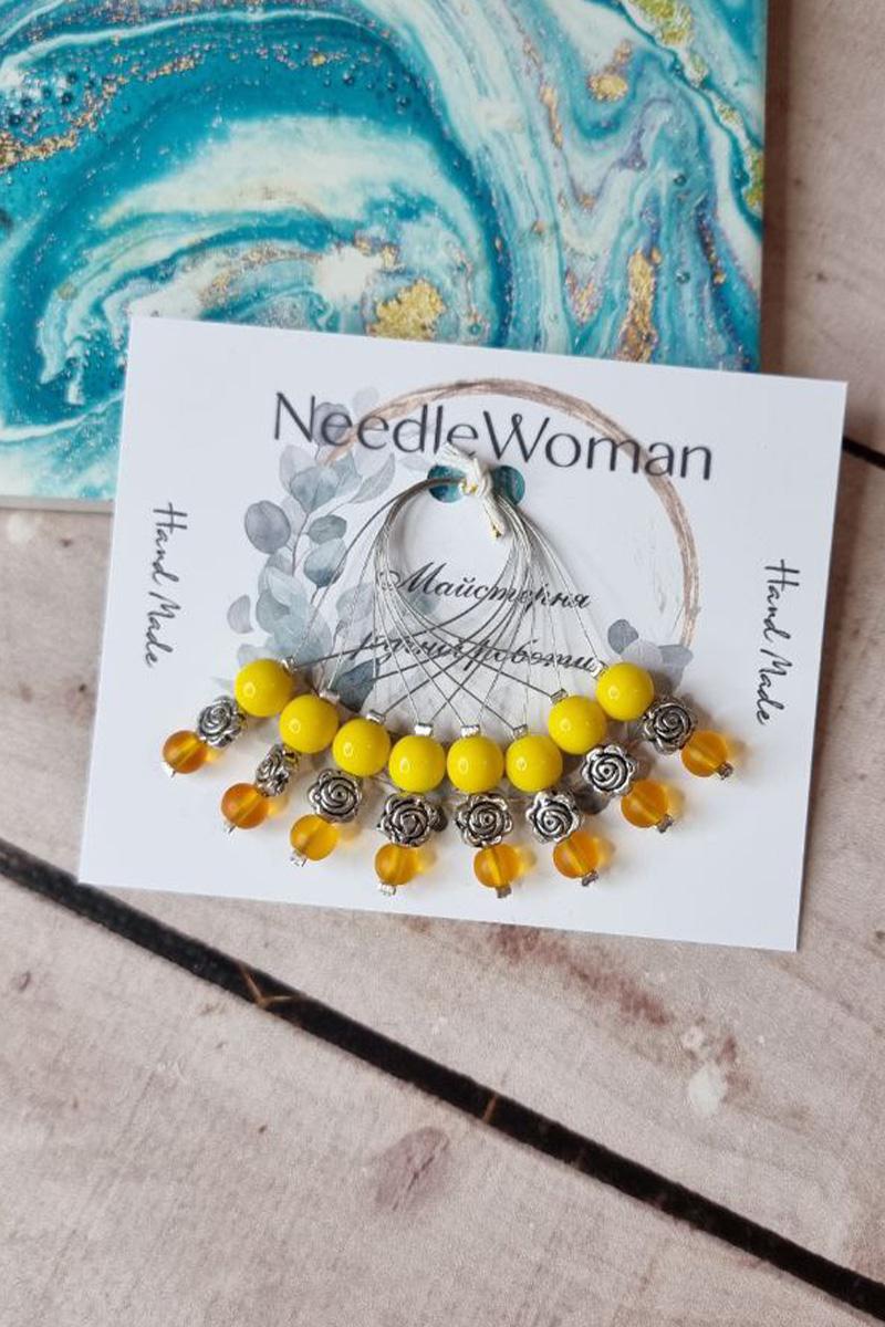 Stitch Markers for Knitting • Set of 8 Knitting Accessories one size ауреолін
Stitch Markers for Knitting • Set of 8 Knitting Accessories one size ауреолін