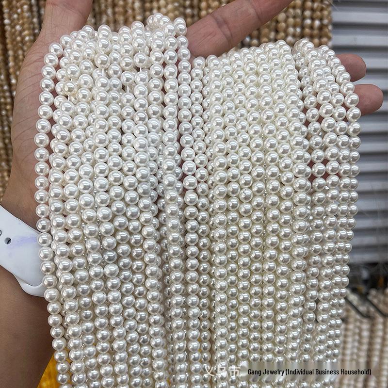 High-Gloss Round ABS Imitation Pearls: 3mm-40mm, Pure White/Rice White for DIY Beading 14mm (~370 pcs)
High-Gloss Round ABS Imitation Pearls: 3mm-40mm, Pure White/Rice White for DIY Beading 14mm (~370 pcs)