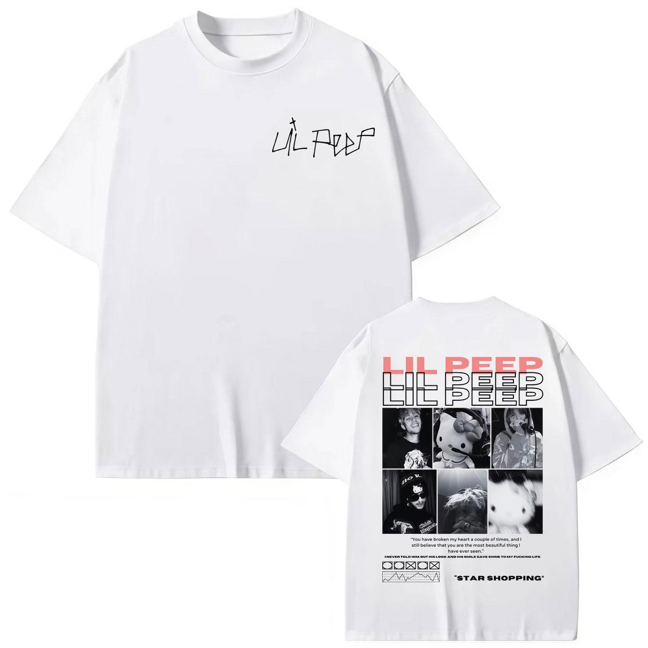 Репер Lil Peep Нова Модна Естетика Футболки Hellboy Crybaby Хіп-Хоп Графічні Топи Чоловічий Жіночий Одяг Оверсайз Бавовняні Сорочки 3XL
Репер Lil Peep Нова Модна Естетика Футболки Hellboy Crybaby Хіп-Хоп Графічні Топи Чоловічий Жіночий Одяг Оверсайз Бавовняні Сорочки 3XL