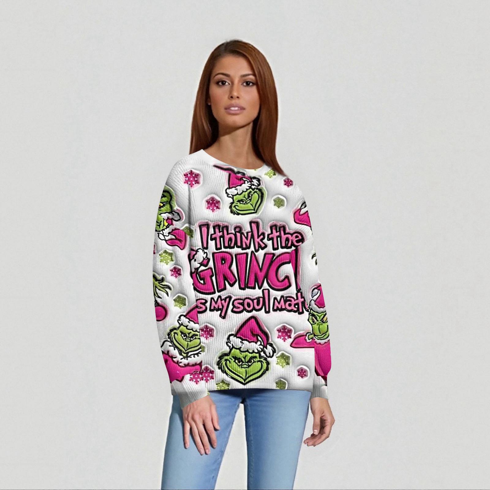 Женские повседневные топы на каждый день Вязаный свитер M
Женские повседневные топы на каждый день Вязаный свитер M