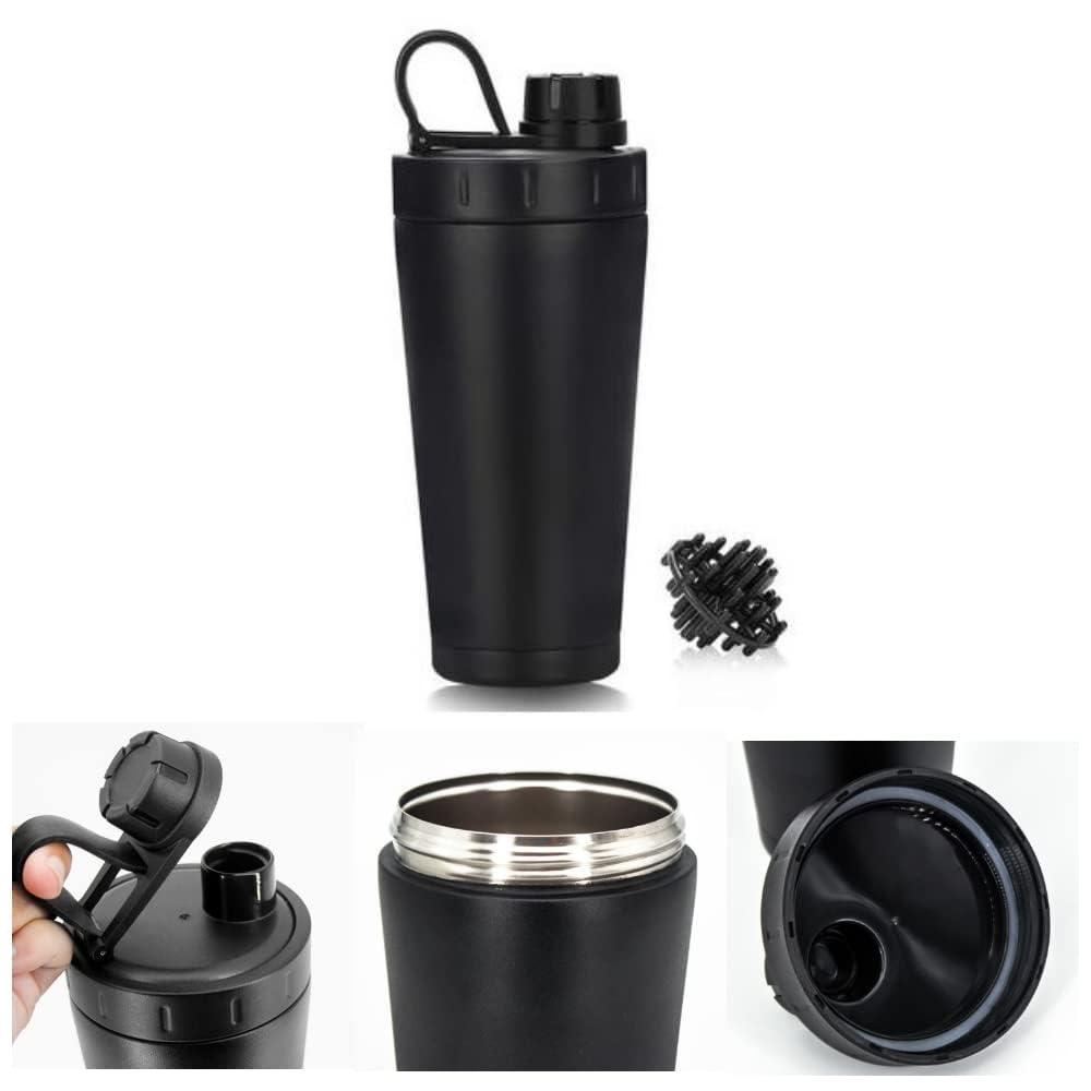 AT Product Protein Shaker Shaker Protein Double Structure 600ml Нержавеющая сталь Проверено законом о пищевой санитарии (черный) чёрный
AT Product Protein Shaker Shaker Protein Double Structure 600ml Нержавеющая сталь Проверено законом о пищевой санитарии (черный) чёрный