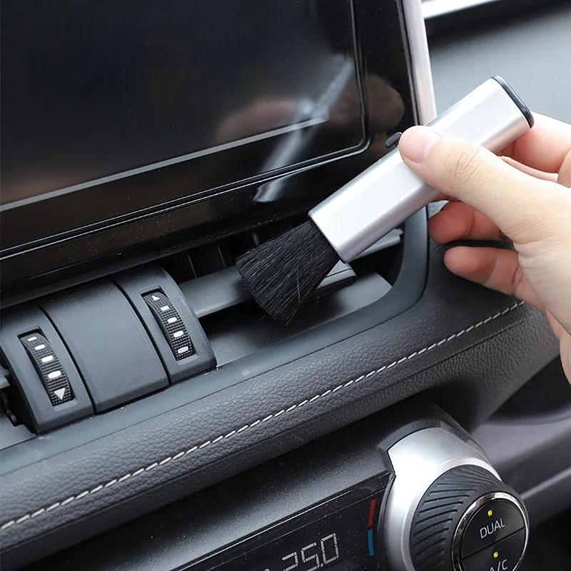 New Car Air Conditioning Air Outlet Cleaning Dust Removal Cleaning Brush Instrument Panel Seam Soft Bristles Retractable Tesle
New Car Air Conditioning Air Outlet Cleaning Dust Removal Cleaning Brush Instrument Panel Seam Soft Bristles Retractable Tesle