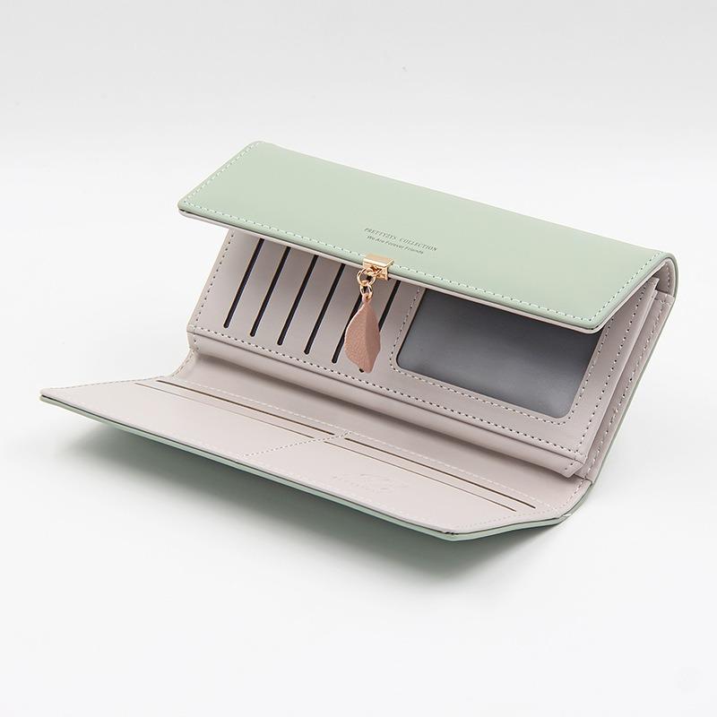 Long Wallet Women s PU Urban Minimalist Horizontal Handbag Large Capacity Women s Wallet світло-фіолетового кольору
Long Wallet Women s PU Urban Minimalist Horizontal Handbag Large Capacity Women s Wallet світло-фіолетового кольору