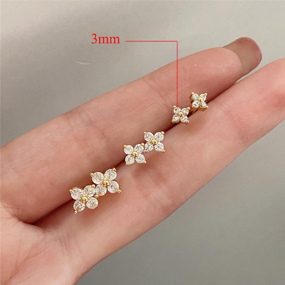ZAKOL Fashion Small Flower Stud Earrings Minimalist Gold Color Ear Bone Ear Accessories For Women Girls
ZAKOL Fashion Small Flower Stud Earrings Minimalist Gold Color Ear Bone Ear Accessories For Women Girls