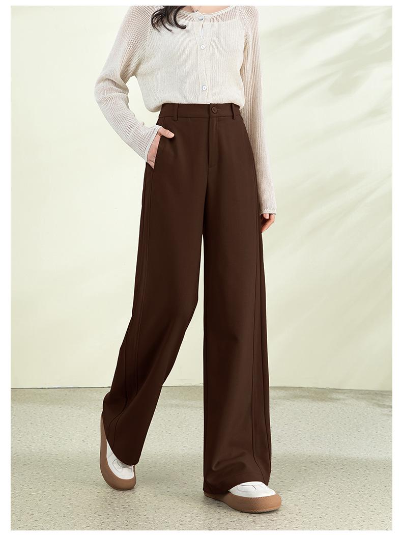 2026 Spring Collection Women s High-Waisted Slim Wide-Leg Pants - Sheep Wool Lyocell Blend, Draped Design, Versatile for Commute 31 кавовий
2026 Spring Collection Women s High-Waisted Slim Wide-Leg Pants - Sheep Wool Lyocell Blend, Draped Design, Versatile for Commute 31 кавовий