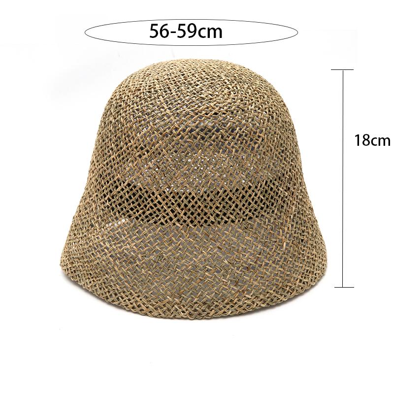 New Summer Sun Hats for Women Retro Flat Hat Brim Hand-made Straw Hat Ladies Outdoor Sun Protection Beach Straw Hat Breathable
New Summer Sun Hats for Women Retro Flat Hat Brim Hand-made Straw Hat Ladies Outdoor Sun Protection Beach Straw Hat Breathable
