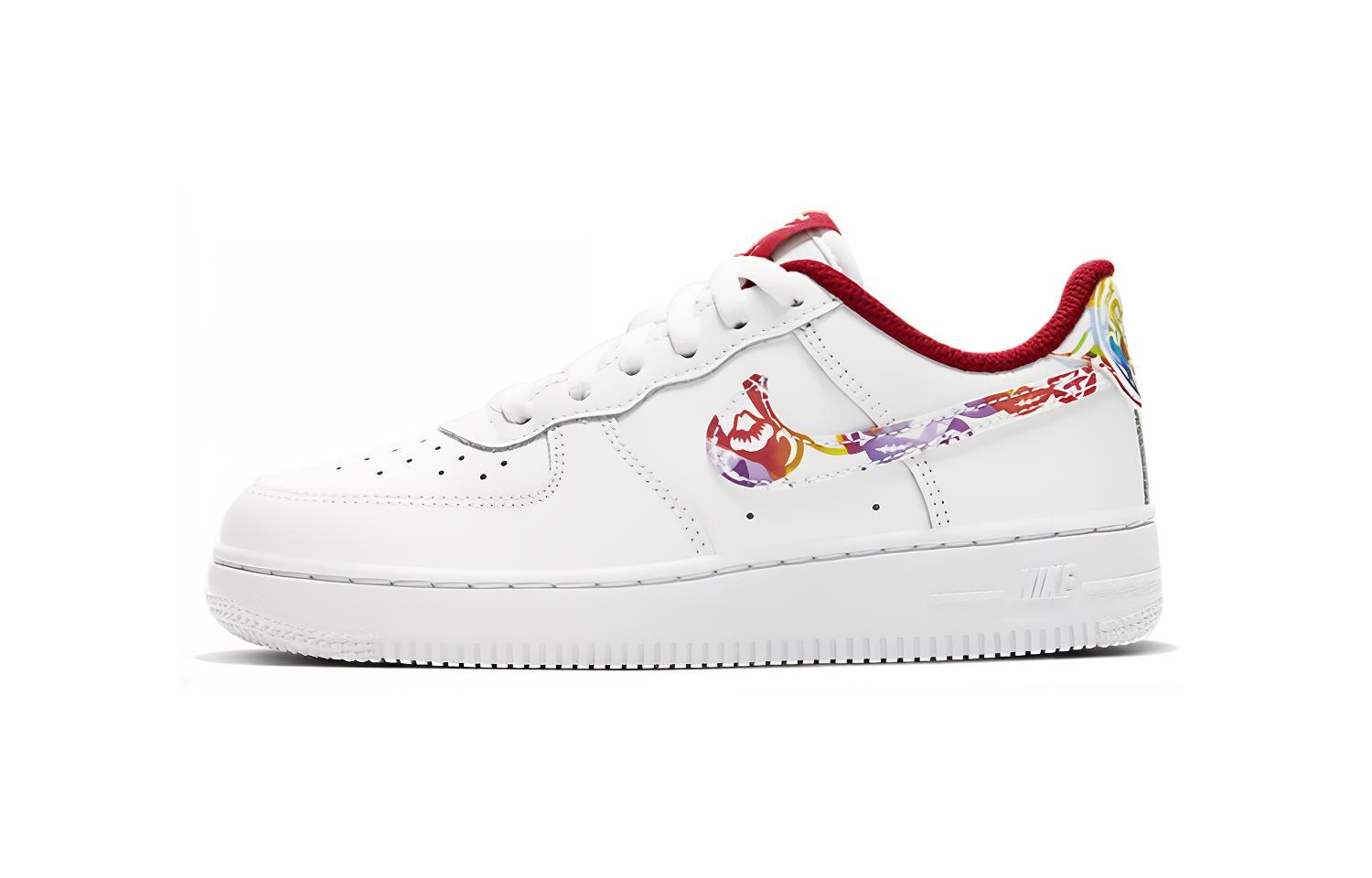 Nike Air Force 1 CNY Abrasion Resistant Low top Kids Skateboarding Shoes Help White Children Aged 3 7 Years Old CU2981-191 11C
Nike Air Force 1 CNY Abrasion Resistant Low top Kids Skateboarding Shoes Help White Children Aged 3 7 Years Old CU2981-191 11C