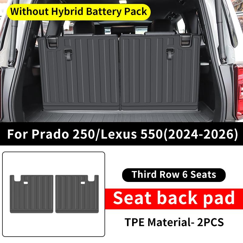 Для Toyota 2024-2026 Land Cruiser 250 Prado LC250 Lexus 550 GX550 TPE Защитный коврик для спинки сиденья Защита от грязи Аксессуары для интерьера
Для Toyota 2024-2026 Land Cruiser 250 Prado LC250 Lexus 550 GX550 TPE Защитный коврик для спинки сиденья Защита от грязи Аксессуары для интерьера
