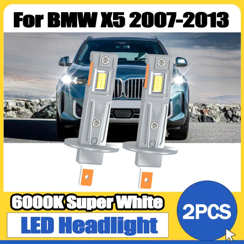 2PCS High Power 30000LM 3570 CSP Chips Car LED Headlight 6000K Super White 12V 24V For BMW X5 2007 2008 2009 2010 2011 2012 2013 H1
2PCS High Power 30000LM 3570 CSP Chips Car LED Headlight 6000K Super White 12V 24V For BMW X5 2007 2008 2009 2010 2011 2012 2013 H1