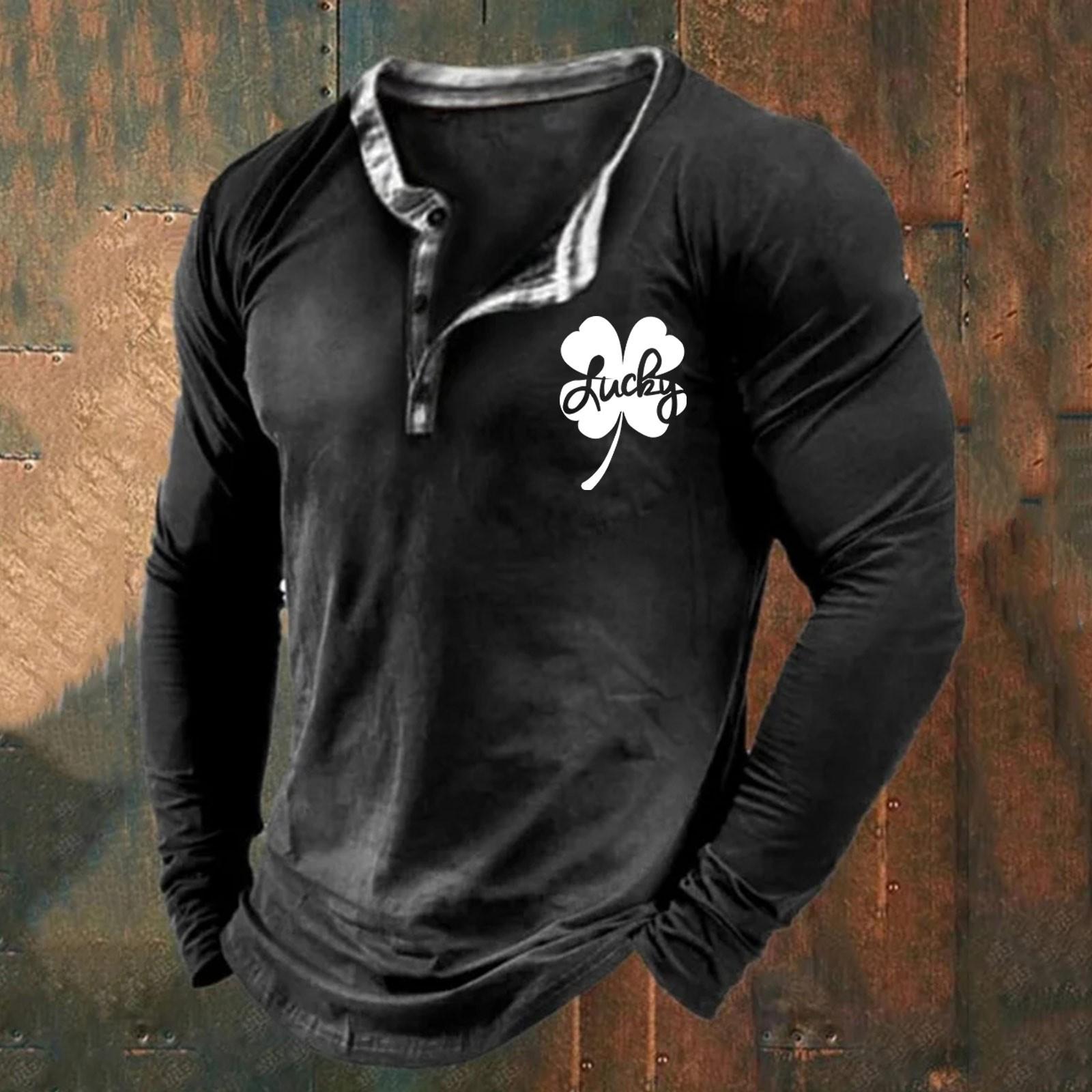 Long Sleeve 3 Button St. Patrick s Vintage Sport Long Sleeve T-shirt Pullover L світло-зелений колір
Long Sleeve 3 Button St. Patrick s Vintage Sport Long Sleeve T-shirt Pullover L світло-зелений колір