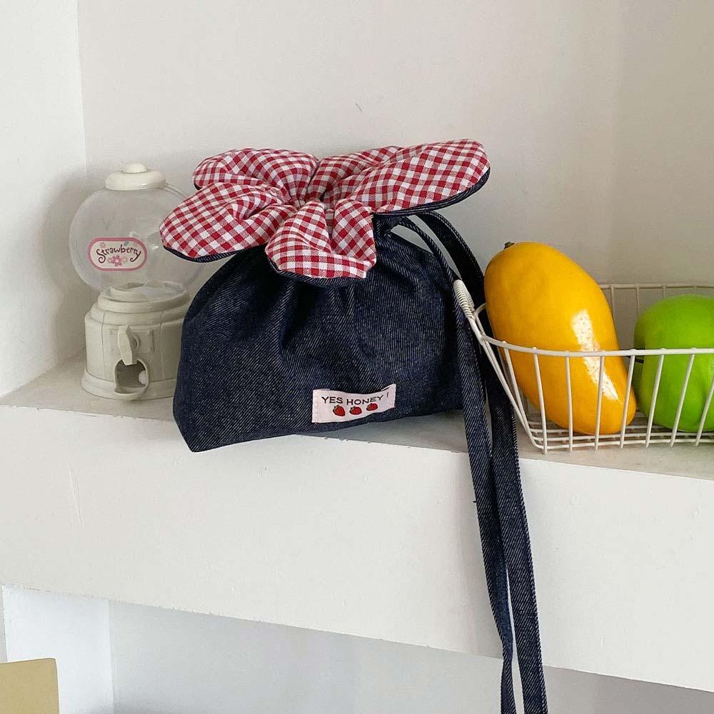New Design Denim Bundle Pocket Flower Drawstring Bag Candy Color Multifunctional Checkered Flower Bucket Bag Casual Shoulder Bag чёрный
New Design Denim Bundle Pocket Flower Drawstring Bag Candy Color Multifunctional Checkered Flower Bucket Bag Casual Shoulder Bag чёрный