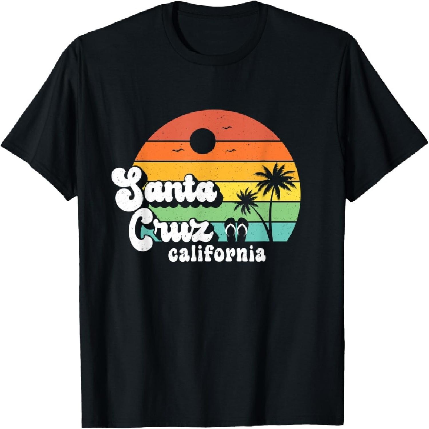 Santa Cruz Beach California Retro 80s Vintage Sunset T-Shirt XXXXXL різнокольоровий
Santa Cruz Beach California Retro 80s Vintage Sunset T-Shirt XXXXXL різнокольоровий