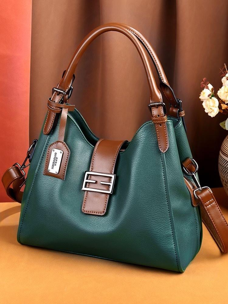 Stylish Genuine Leather Bucket Bag For Women Large Capacity Fashionable Shoulder Tote смарагдовий
Stylish Genuine Leather Bucket Bag For Women Large Capacity Fashionable Shoulder Tote смарагдовий