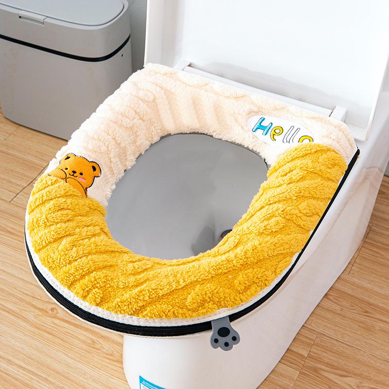 Household autumn and winter plush thickening, all-season universal toilet warm toilet cover dirt-resistant золотой
Household autumn and winter plush thickening, all-season universal toilet warm toilet cover dirt-resistant золотой