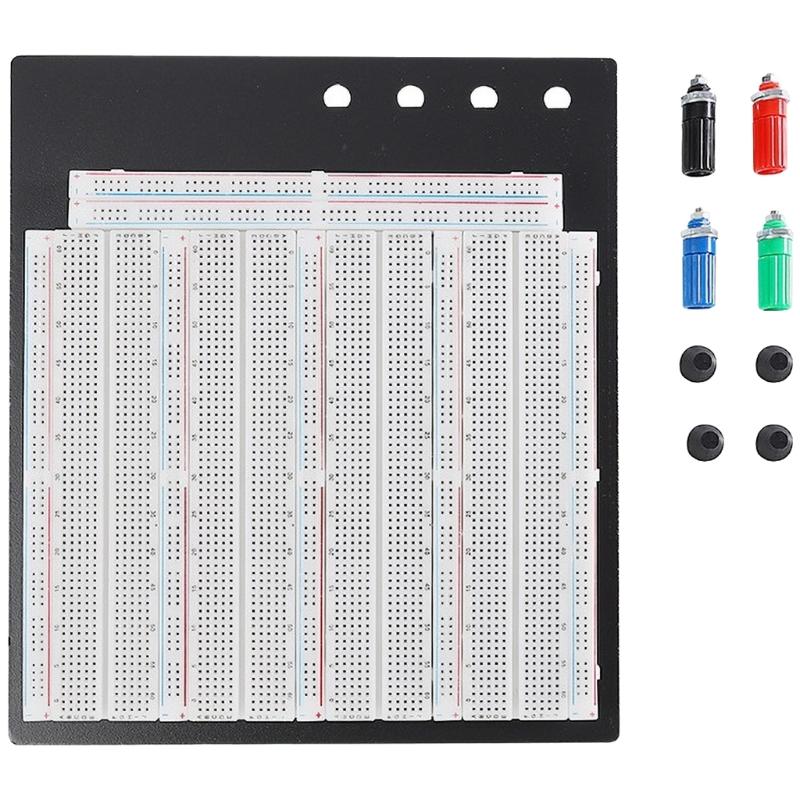 3220 Point Solderless Breadboard With Aluminum Base Plate For Electronics And Circuit Building 1
3220 Point Solderless Breadboard With Aluminum Base Plate For Electronics And Circuit Building 1