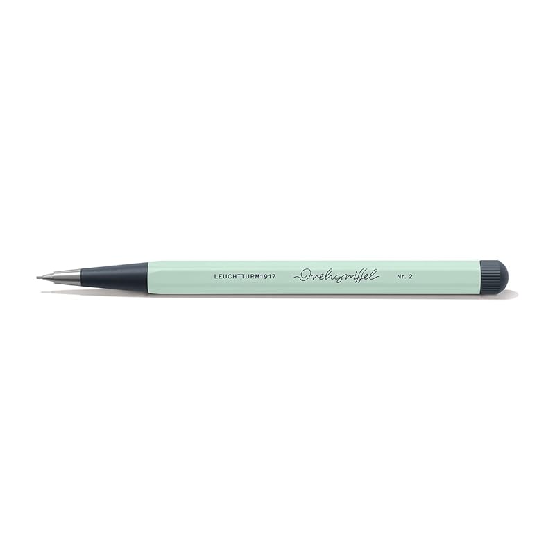Leuchtturm mechanical pencil 0.7mm dregriful Nr.2 mint green 367285 Officially imported product
Leuchtturm mechanical pencil 0.7mm dregriful Nr.2 mint green 367285 Officially imported product