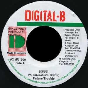 7inch Record FUTURE TROUBLES - Hype NONE Digital-B 1999 Jamaica Reggae, Ska & Dub Used
7inch Record FUTURE TROUBLES - Hype NONE Digital-B 1999 Jamaica Reggae, Ska & Dub Used