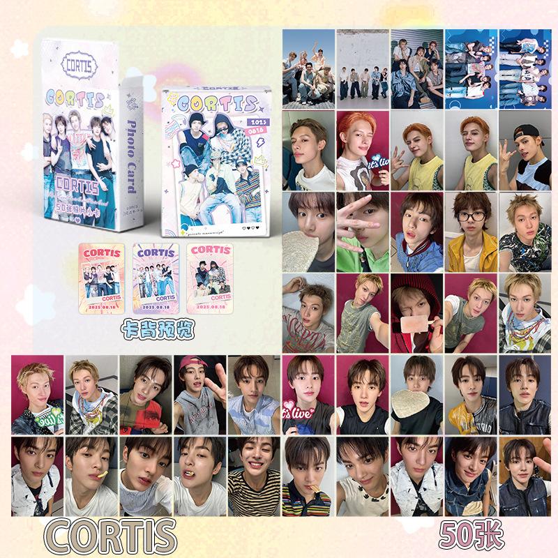 50 шт./Набір Лазерна Картка K-pop Ідол CORTIS JAMES JUHOON MARTIN SEONGHYEON KEONHO Друковані Фотокартки Подарунок для Фаната
50 шт./Набір Лазерна Картка K-pop Ідол CORTIS JAMES JUHOON MARTIN SEONGHYEON KEONHO Друковані Фотокартки Подарунок для Фаната