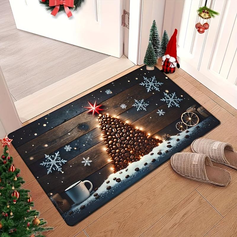 Vintage Wood Grain Christmas Tree Flannel Rug - Non-Slip, Washable Floor Mat for Bedroom, Hallway, Kitchen, Bathroom & Entryway 40x60cm
Vintage Wood Grain Christmas Tree Flannel Rug - Non-Slip, Washable Floor Mat for Bedroom, Hallway, Kitchen, Bathroom & Entryway 40x60cm