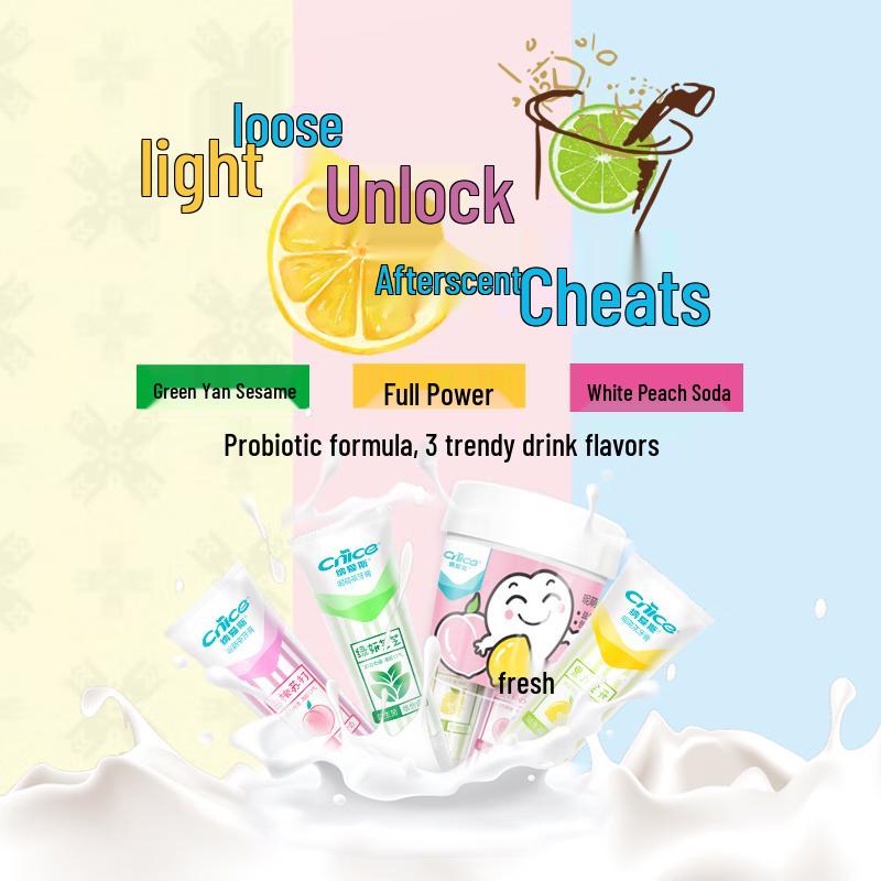 Nice Probiotic Toothpaste - Tea Fruit Flavor (3 x 70g)
Nice Probiotic Toothpaste - Tea Fruit Flavor (3 x 70g)