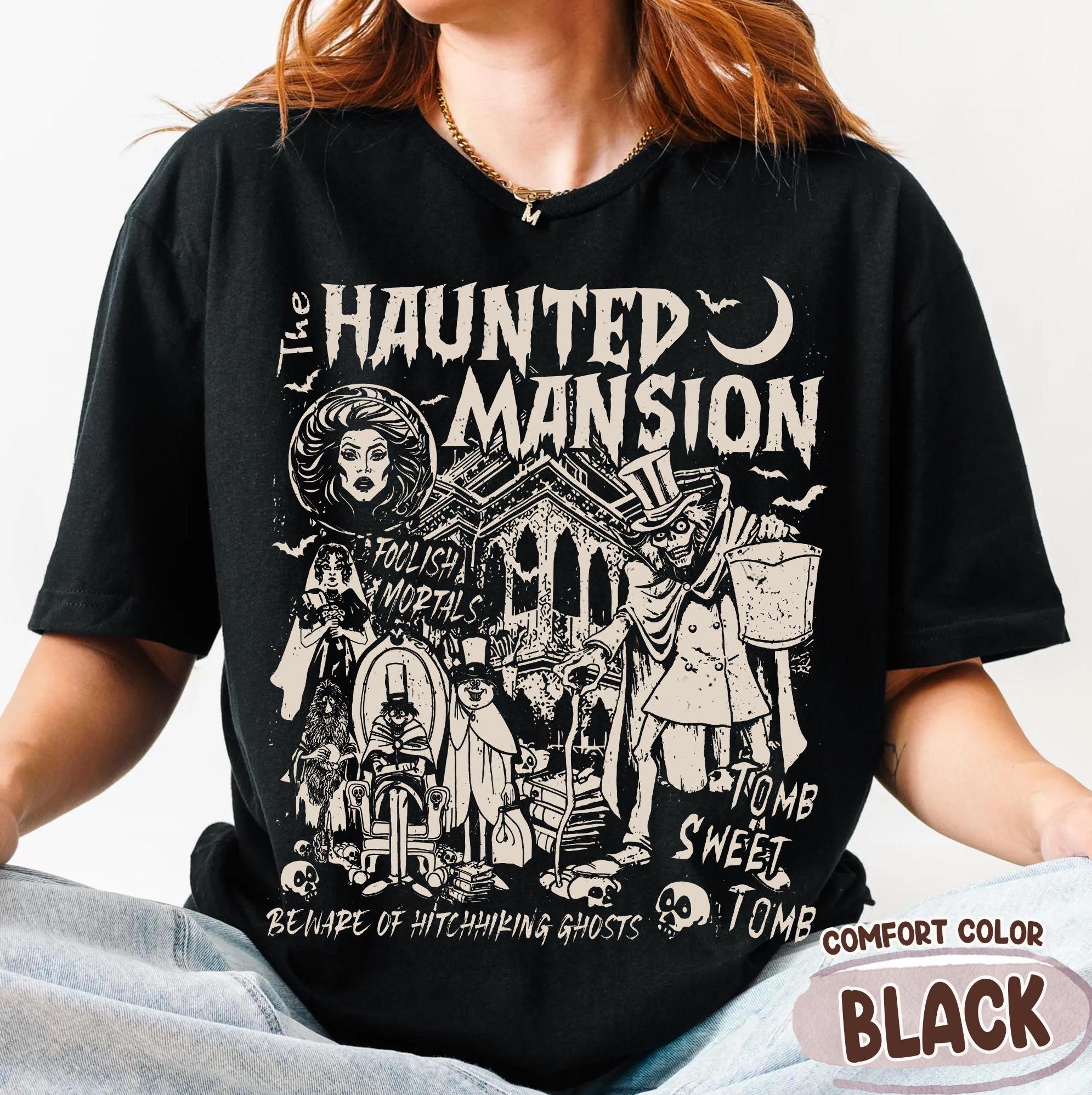Retro The Haunted Unisexsion Shirt Spooky Season Shirt Madam Leota Hitchhiking Ghosts Halloween Gothic Family Shirt 4XL
Retro The Haunted Unisexsion Shirt Spooky Season Shirt Madam Leota Hitchhiking Ghosts Halloween Gothic Family Shirt 4XL