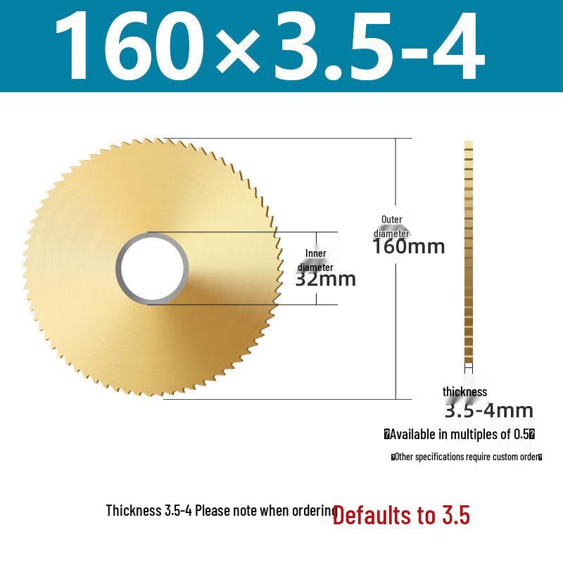 Jun Ding Ying Cobalt-Titanium HSS Saw Blade Milling Cutter
Jun Ding Ying Cobalt-Titanium HSS Saw Blade Milling Cutter