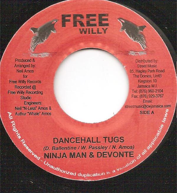 7inch Record NINJAMAN & DEVONTE / SEAN REID - Dancehall Tugs / Klampute Riddim NONE Free Willy Jamaica Reggae, Ska & Dub Used
7inch Record NINJAMAN & DEVONTE / SEAN REID - Dancehall Tugs / Klampute Riddim NONE Free Willy Jamaica Reggae, Ska & Dub Used