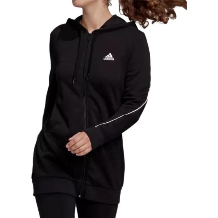 Adidas Essential Gian Hooded Loose Comfortable Full Zip Hoodie Women hoodies Black GM5545 S
Adidas Essential Gian Hooded Loose Comfortable Full Zip Hoodie Women hoodies Black GM5545 S