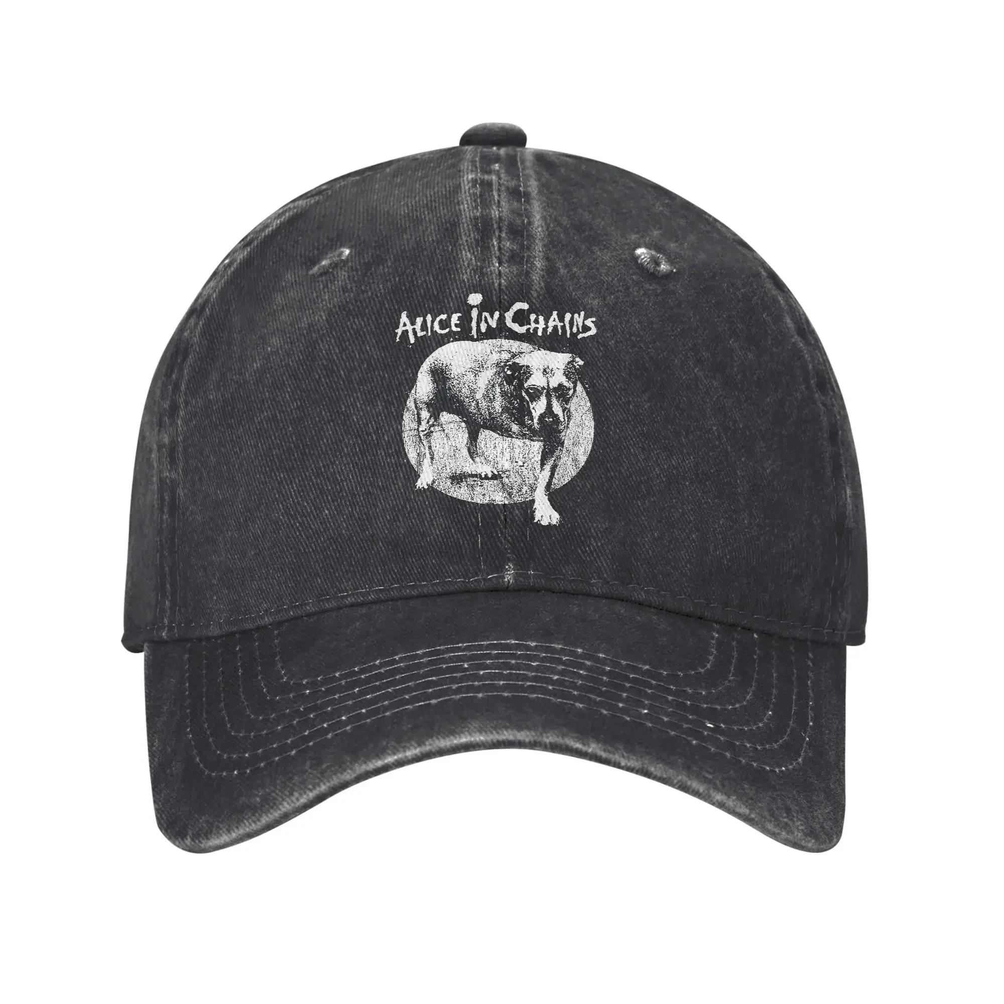 Rock art Alice in Chains Band Casual Baseball Cap For Female Male Summer Outdoor Gym Trucker Hat High Quality Baseball Caps One Size
Rock art Alice in Chains Band Casual Baseball Cap For Female Male Summer Outdoor Gym Trucker Hat High Quality Baseball Caps One Size